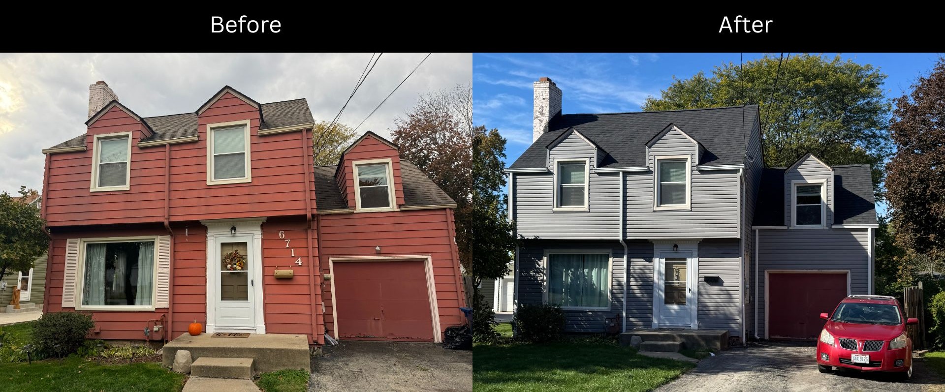 Before and after transformation 2